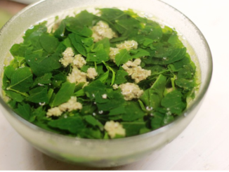 Canh rau ngót thịt băm